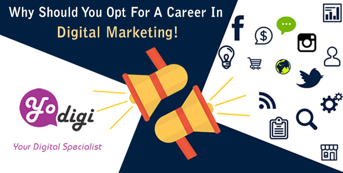 Why Should You Opt For A Career In Digital Marketing!